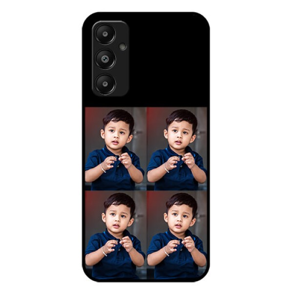 Galaxy A05s Custom Glass Phone Case - 4 Image Holder Design