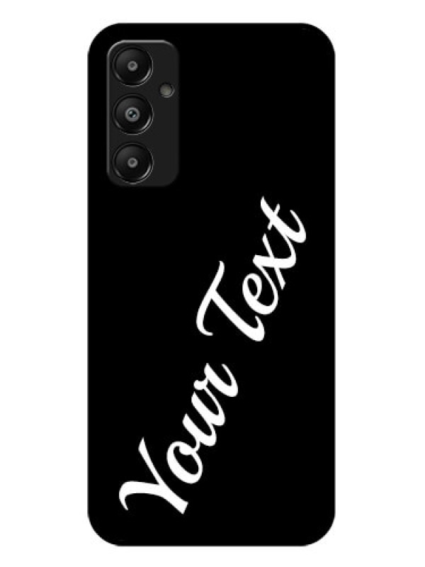 Custom Galaxy A05s Custom Glass Phone Case - With Your Name Design