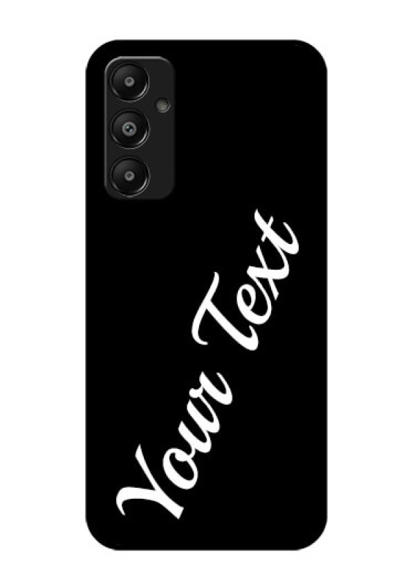 Galaxy A05s Custom Glass Phone Case - With Your Name Design
