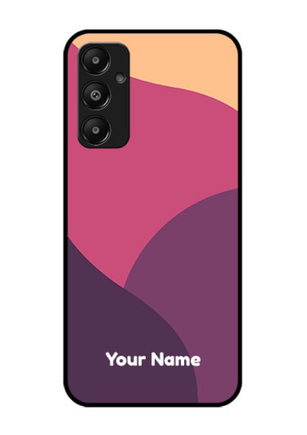 Galaxy A05s Custom Glass Phone Case - Mixed Multi - Colour Abstract Art Design