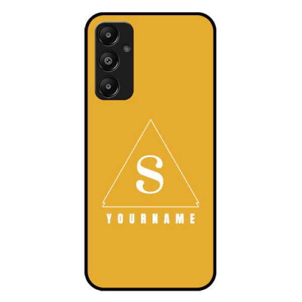 Galaxy A05s Custom Glass Phone Case - Simple Triangle Design