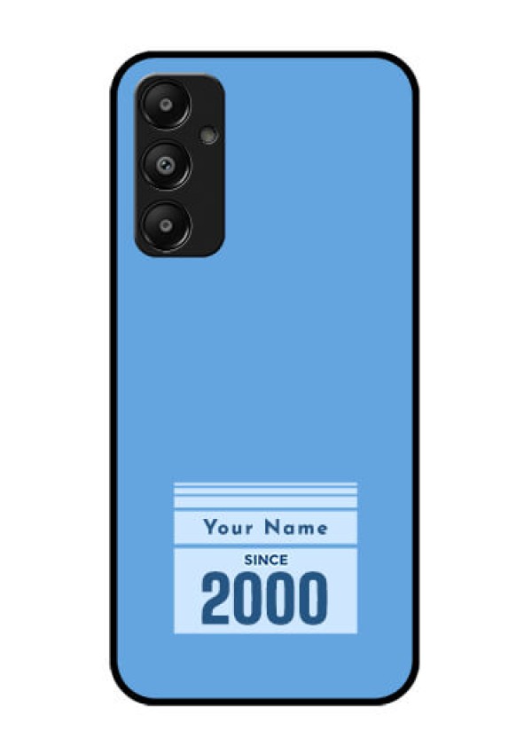 Galaxy A05s Custom Glass Phone Case - Custom Year Of Birth Design