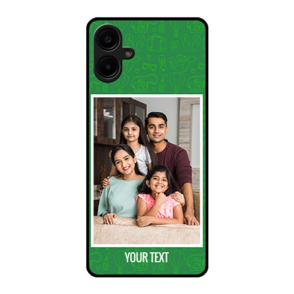 Samsung Galaxy A06 Custom Glass Phone CasePicture Upload Design