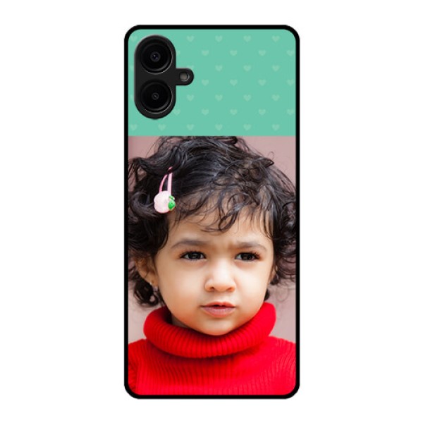 Samsung Galaxy A06 Custom Glass Phone CaseLovers Picture Design