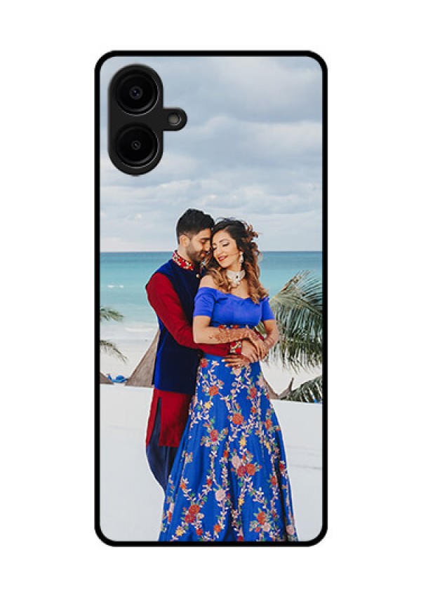 Samsung Galaxy A06 Custom Glass Phone CaseUpload Full Picture Design