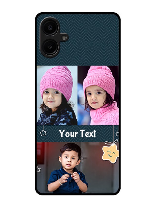 Custom Samsung Galaxy A06 Custom Glass Phone CaseHanging Stars Design