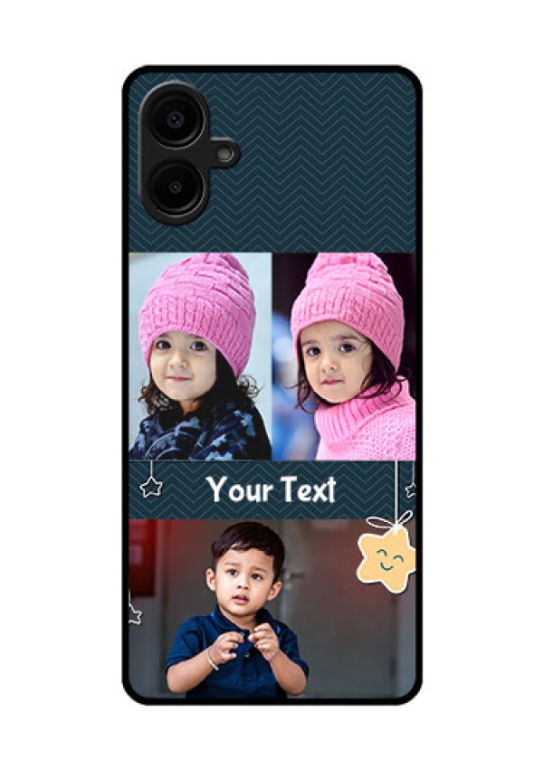 Samsung Galaxy A06 Custom Glass Phone CaseHanging Stars Design