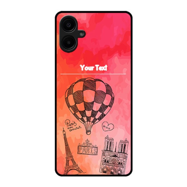 Samsung Galaxy A06 Custom Glass Phone CaseParis Theme Design