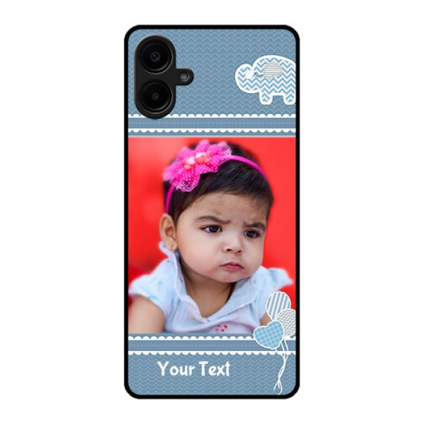 Samsung Galaxy A06 Custom Glass Phone CaseWith Kids Pattern Design