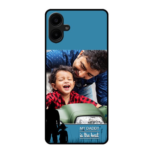 Samsung Galaxy A06 Custom Glass Phone CaseBest Dad Design
