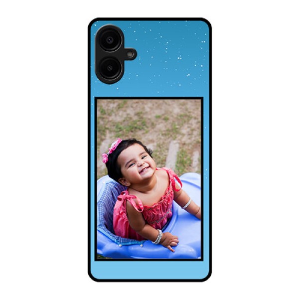 Samsung Galaxy A06 Custom Glass Phone CaseWave Pattern Colorful Design