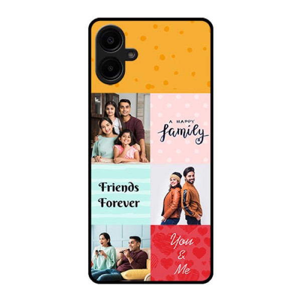 Samsung Galaxy A06 Custom Glass Phone CaseImages With Quotes Design Samsung Galaxy A06 Custom Glass Phone CaseImages With Quotes Design