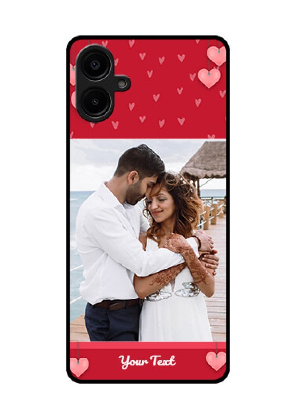 Samsung Galaxy A06 Custom Glass Phone CaseValentines Day Design