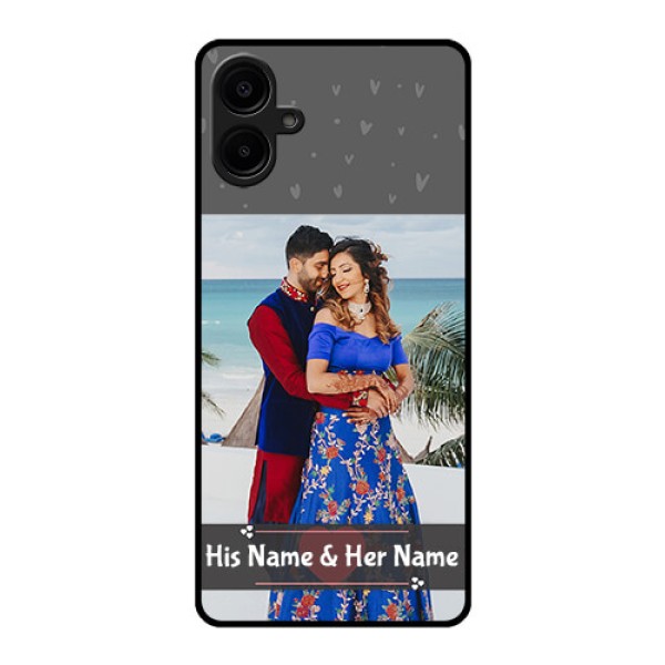 Samsung Galaxy A06 Custom Glass Phone CaseBuy Love Design With Photo Online Samsung Galaxy A06 Custom Glass Phone CaseBuy Love Design With Photo Online