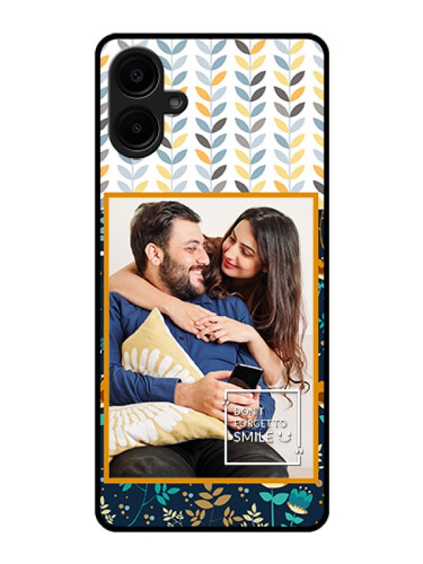 Custom Samsung Galaxy A06 Custom Glass Phone CasePattern Design