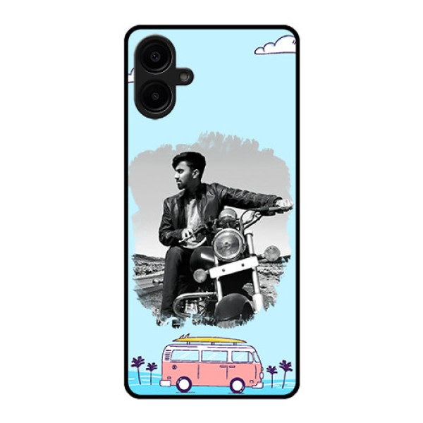 Samsung Galaxy A06 Custom Glass Phone CaseTravel and Adventure Design