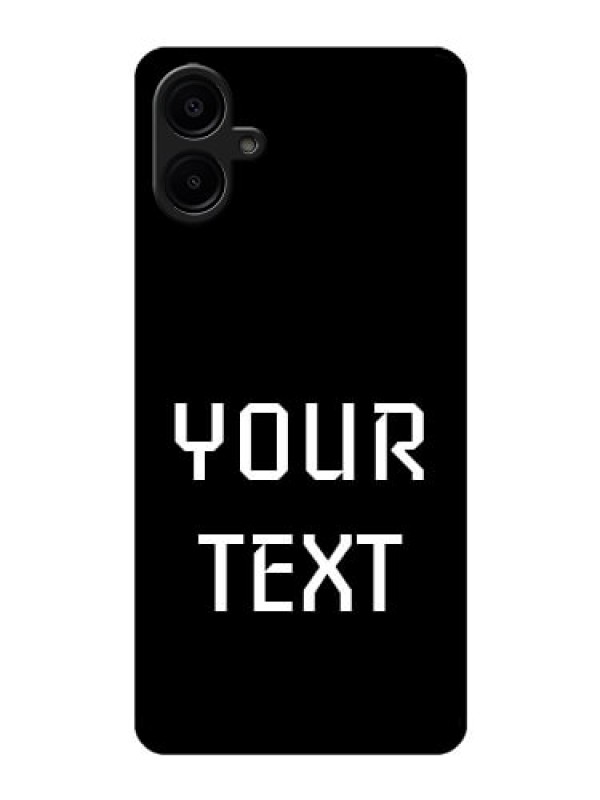 Custom Samsung Galaxy A06 Custom Glass Phone CaseYour Name Design