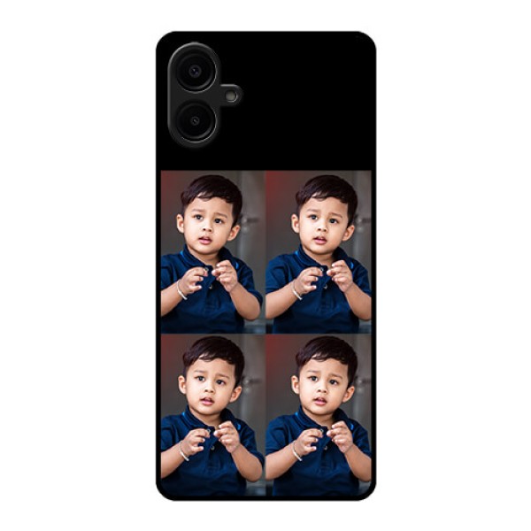 Samsung Galaxy A06 Custom Glass Phone Case4 Image Holder Design