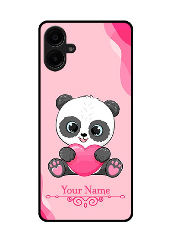 Samsung Galaxy A06 Custom Glass Phone CaseCute Panda Design
