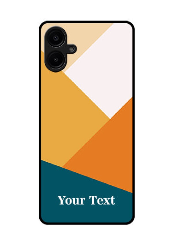 Samsung Galaxy A06 Custom Glass Phone CaseStacked Multi - Colour Design
