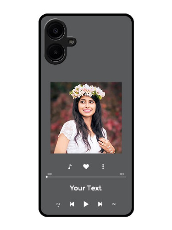 Custom Samsung Galaxy A06 Custom Glass Phone CasePlay The Music Design