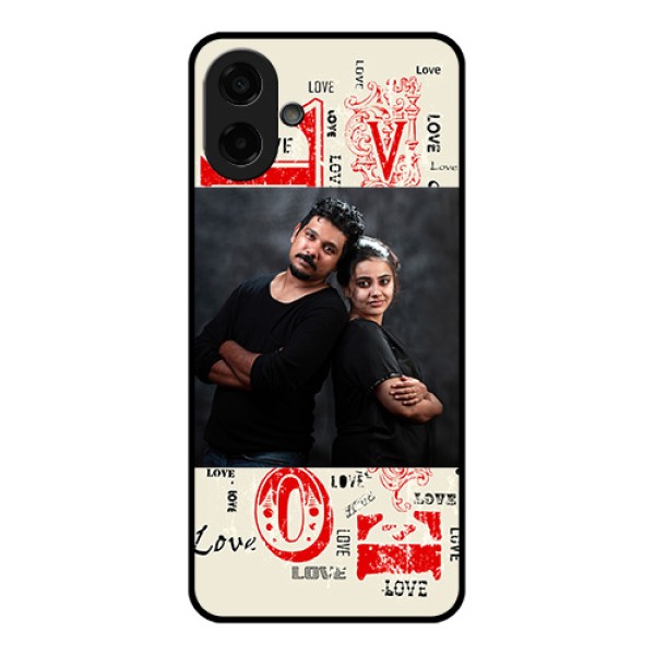 Samsung Galaxy A07 Custom Glass Phone Case - Trendy Love Design Case Samsung Galaxy A07 Custom Glass Phone Case - Trendy Love Design Case