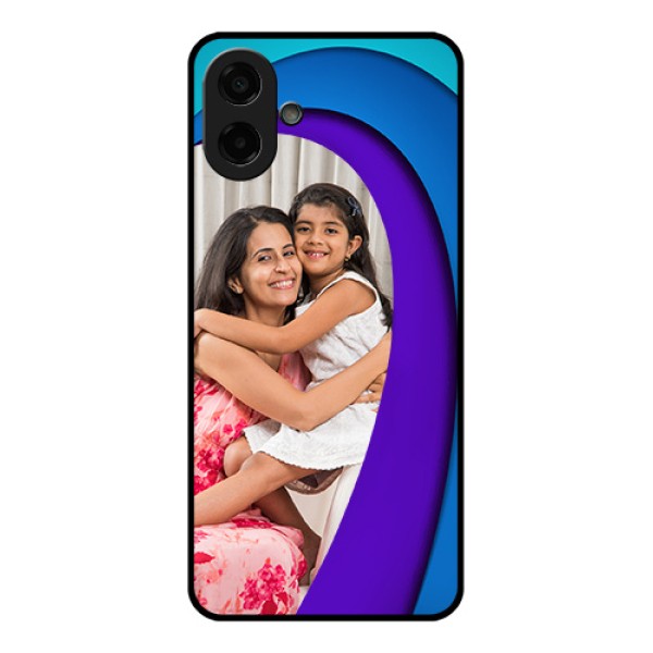 Samsung Galaxy A07 Custom Glass Phone Case - Simple Pattern Design