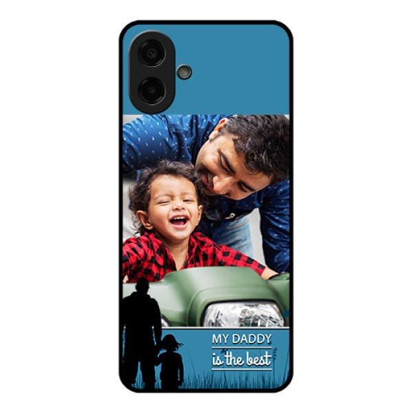 Samsung Galaxy A07 Custom Glass Phone Case - Best Dad Design