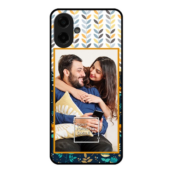 Samsung Galaxy A07 Custom Glass Phone Case - Pattern Design