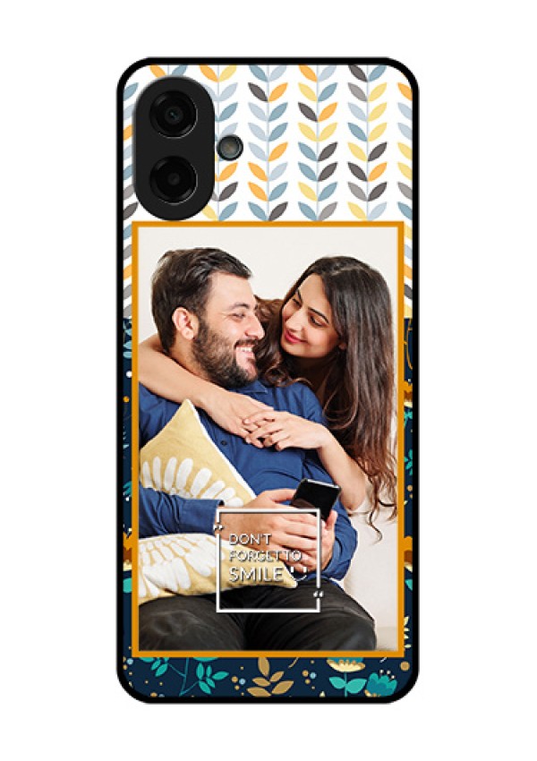 Samsung Galaxy A07 Custom Glass Phone Case - Pattern Design