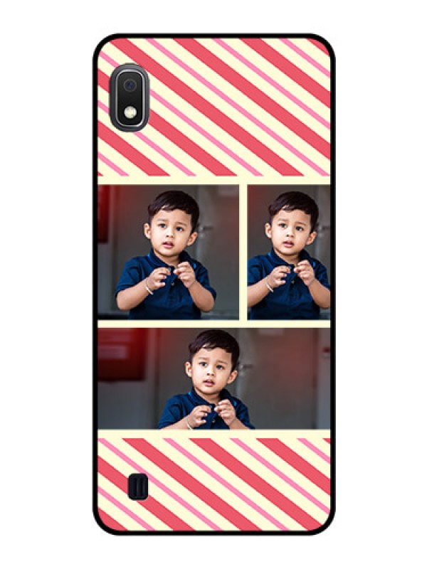 Custom Galaxy A10 Personalized Glass Phone Case - Picture Upload Mobile Case Design