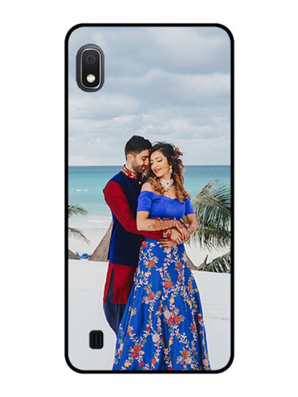 Custom Galaxy A10 Photo Printing on Glass Case - Upload Full Picture Design
