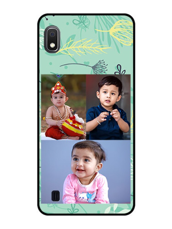Custom Galaxy A10 Photo Printing on Glass Case - Forever Family Design 