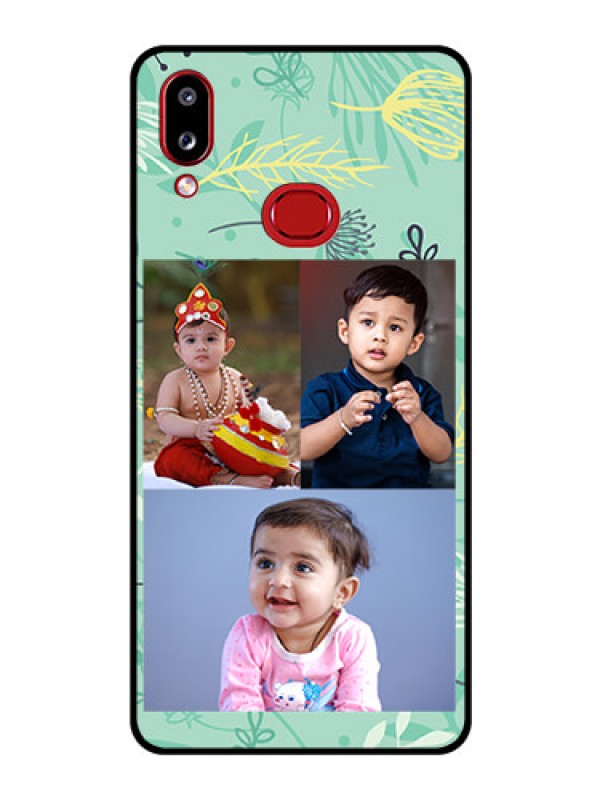 Custom Galaxy A10s Photo Printing on Glass Case - Forever Family Design 