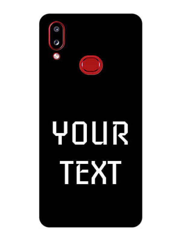 Custom Galaxy A10s Your Name on Glass Phone Case