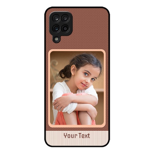 Galaxy A12 Custom Glass Phone Case - Simple Pic Upload Design Galaxy A12 Custom Glass Phone Case - Simple Pic Upload Design