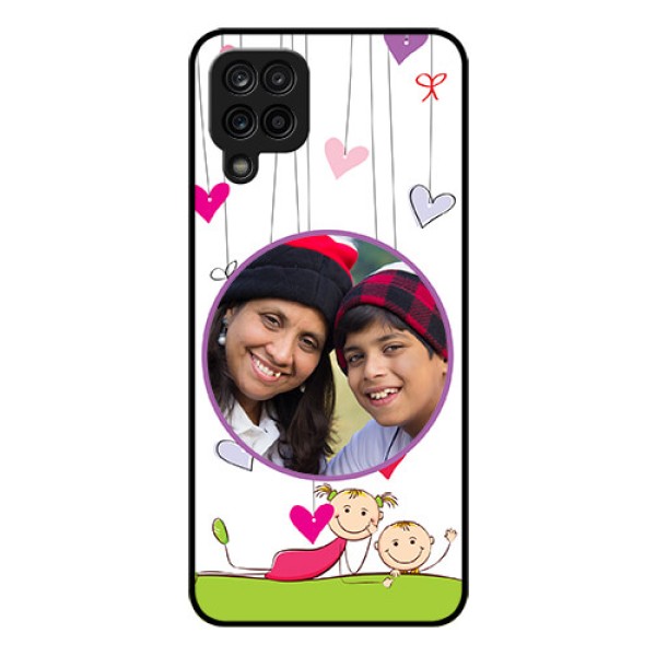 Galaxy A12 Photo Printing on Glass Case - Cute Kids Phone Case Design Galaxy A12 Photo Printing on Glass Case - Cute Kids Phone Case Design