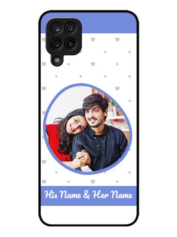 Custom Galaxy A12 Photo Printing on Glass Case - Premium Case Design