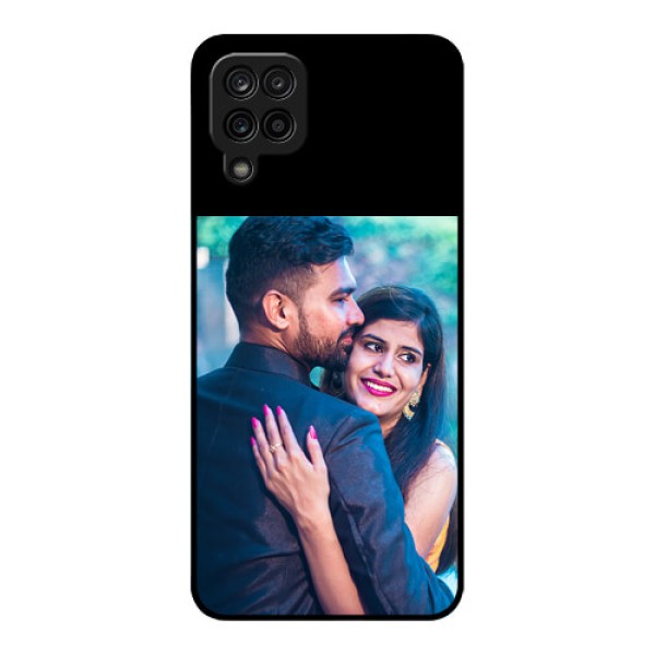 Galaxy A12 Custom Glass Phone Case - Upload Full Picture With Custom Color Design Galaxy A12 Custom Glass Phone Case - Upload Full Picture With Custom Color Design