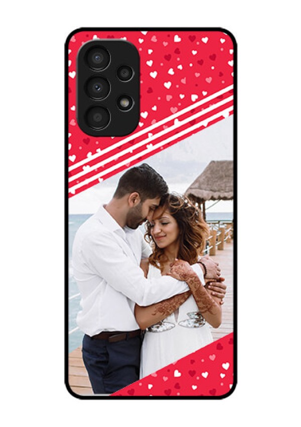 Galaxy A13 Custom Glass Mobile Case - Valentines Gift Design