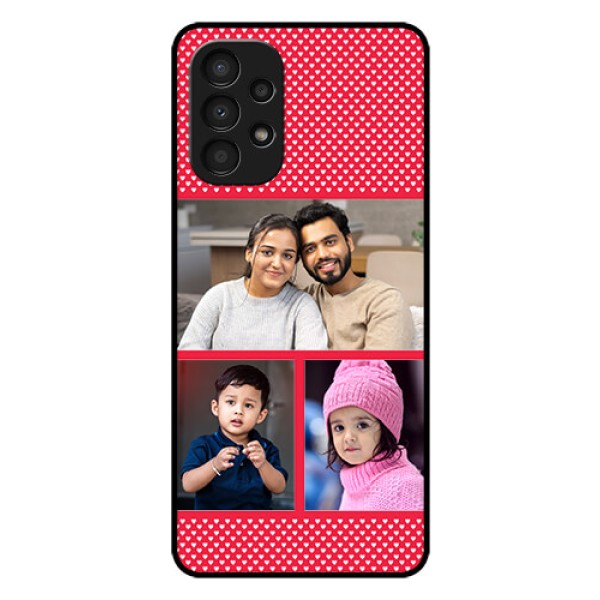 Galaxy A13 Personalized Glass Phone Case - Bulk Pic Upload Design Galaxy A13 Personalized Glass Phone Case - Bulk Pic Upload Design