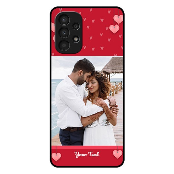 Galaxy A13 Custom Glass Phone Case - Valentines Day Design