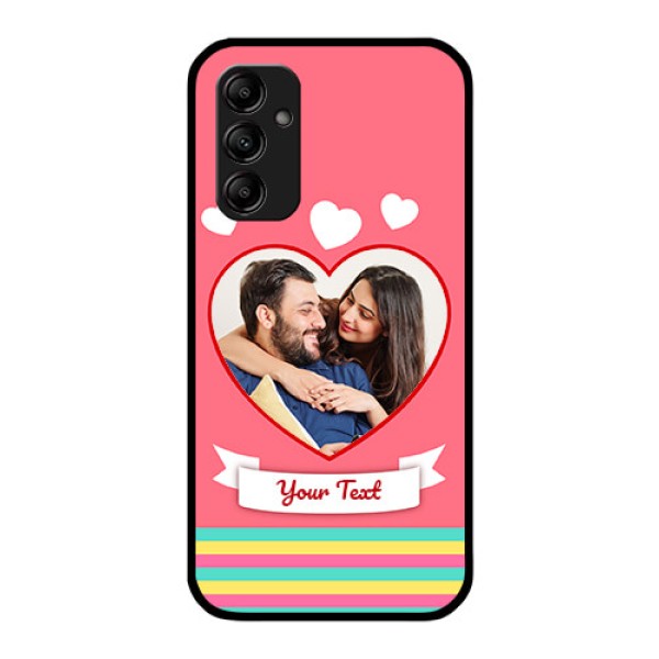 Galaxy A14 4G Photo Printing on Glass Case - Love Doodle Design Galaxy A14 4G Photo Printing on Glass Case - Love Doodle Design