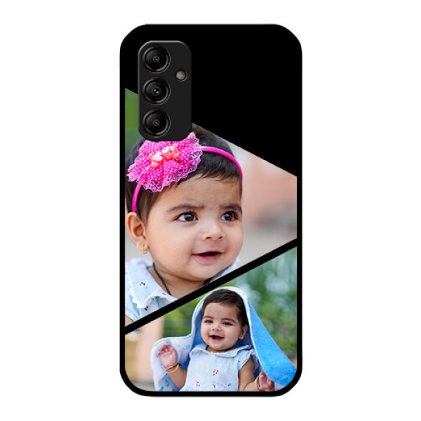 Galaxy A14 4G Custom Glass Phone Case - Semi Cut Design
