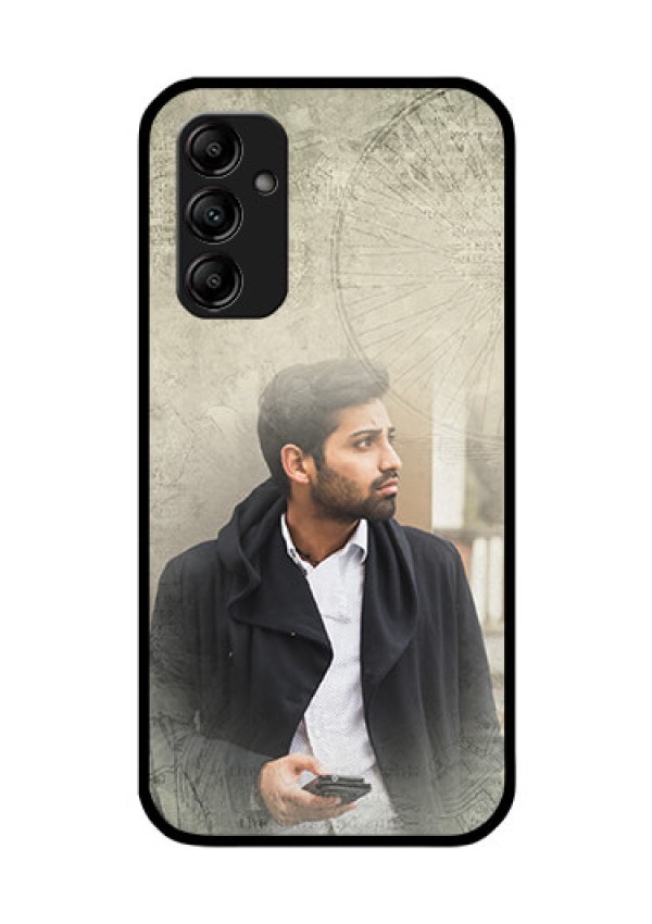 Galaxy A14 4G Custom Glass Phone Case - with vintage design
