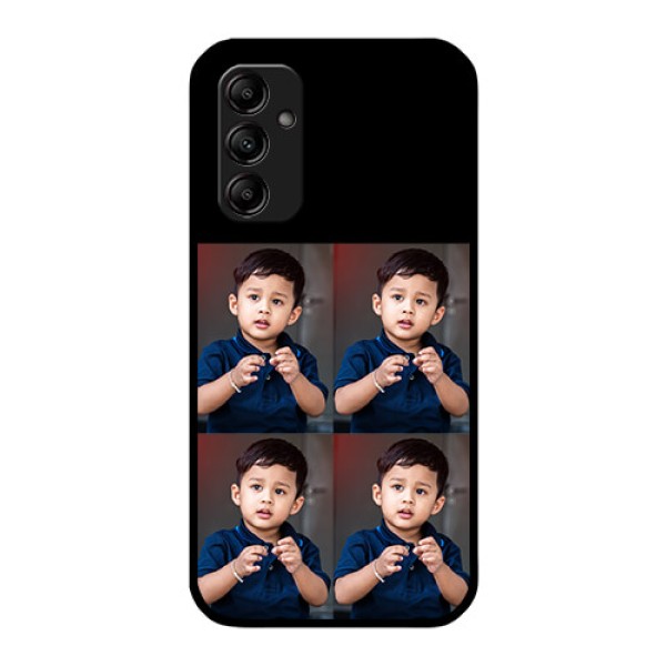 Galaxy A14 4G 4 Image Holder on Glass Mobile Cover