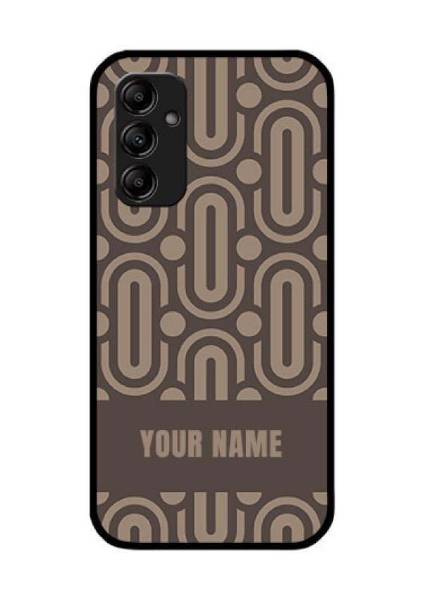 Galaxy A14 4G Custom Glass Phone Case - Captivating Zero Pattern Design