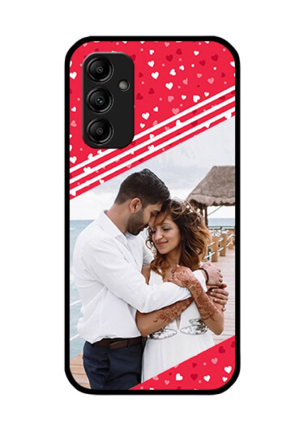 Galaxy A14 5G Custom Glass Mobile Case - Valentines Gift Design