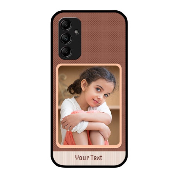 Galaxy A14 5G Custom Glass Phone Case - Simple Pic Upload Design Galaxy A14 5G Custom Glass Phone Case - Simple Pic Upload Design