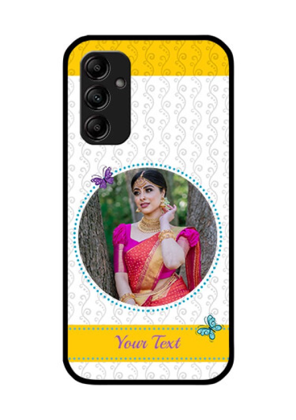 Galaxy A14 5G Custom Glass Mobile Case - Girls Premium Case Design